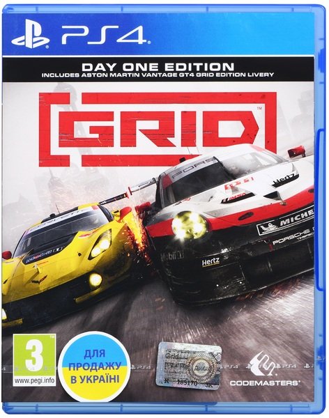 

Игра Grid (PS4, Английская версия)