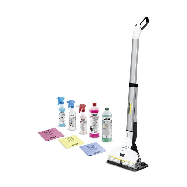 

Поломойная машина для дома Karcher FC 3 Cordless white + набор моющих средств (9.611-323.0)