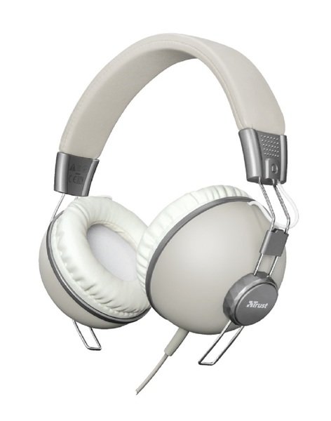 

Наушники Trust Noma Over-Ear Mic Retro Ivory