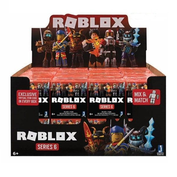 Акція на Игровая коллекционная фигурка Jazwares Roblox Mystery Figures Safety Orange Assortment S6 (ROB0189) від MOYO