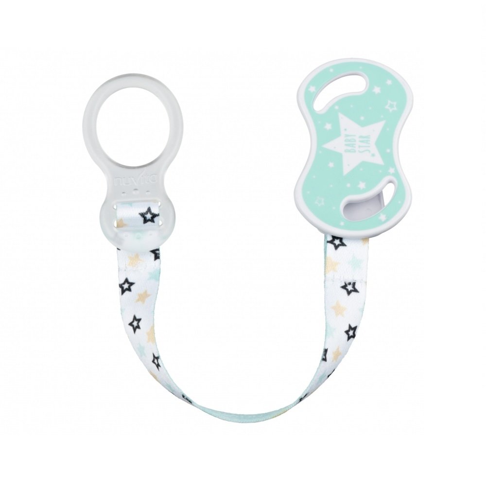 

Держатель пустышки Nuvita NV6070 с кольцом, зеленый (NV6070GREEN)