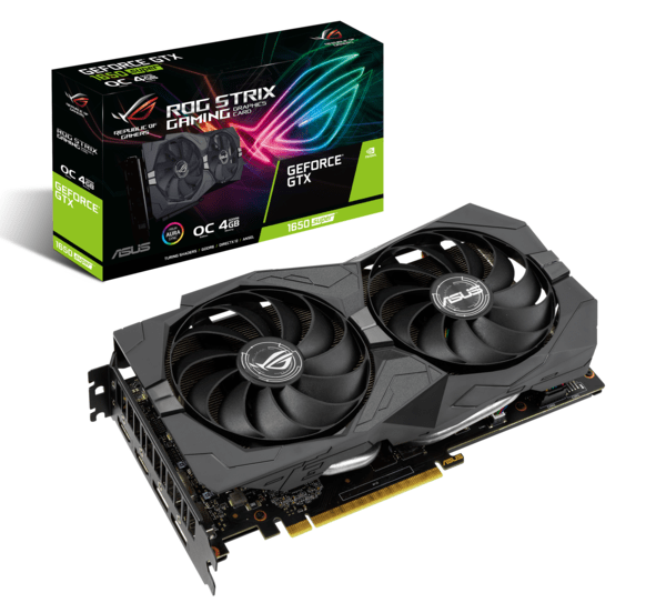 

Видеокарта ASUS GeForce GTX1650 SUPER 4GB GDDR6 STRIX GAMING OC (STRIX-GTX1650S-O4G-GAM)