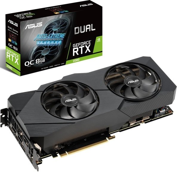 

Видеокарта ASUS GeForce RTX2080 SUPER 8GB GDDR6 DUAL EVO V2 (DUAL-RTX2080S-O8G-EVO-V2)