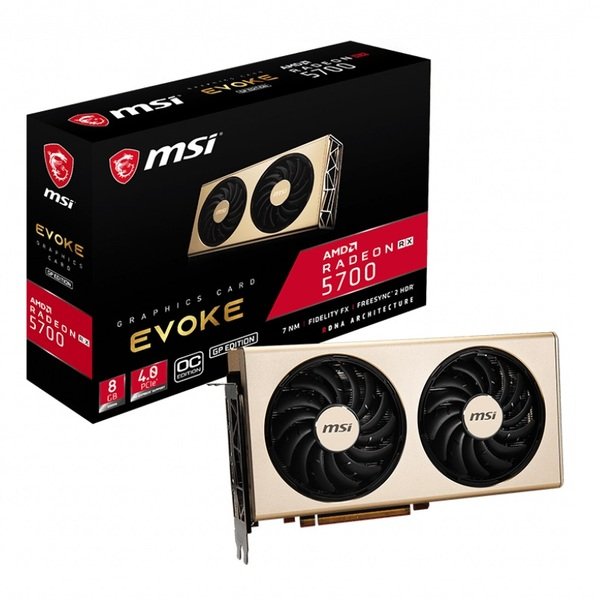 

Видеокарта MSI Radeon RX 5700 8GB DDR6 EVOKE GP OC (RADEON_RX5700_EVOKE_GPOC)