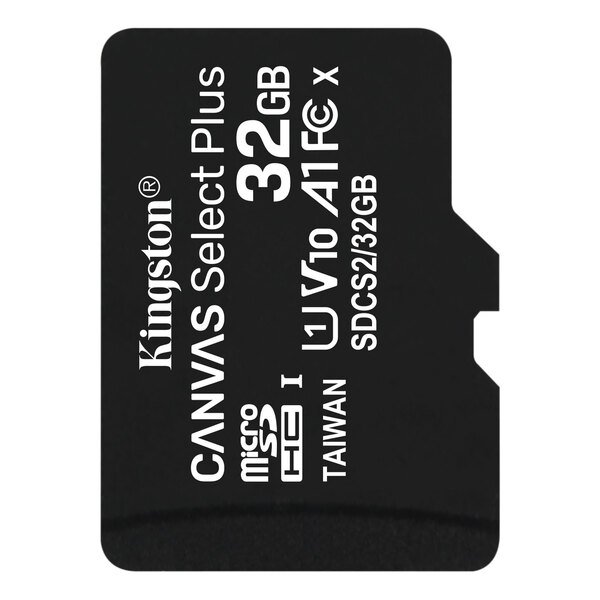 Акція на Карта памяти Kingston microSDHC 32GB C10 UHS-I R100MB/s (SDCS2/32GBSP) від MOYO