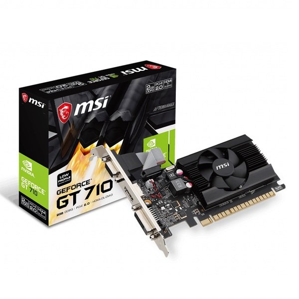 

Видеокарта MSI GeForce GT710 2GB DDR3 64bit low profile (GT_710_2GD3_LP)