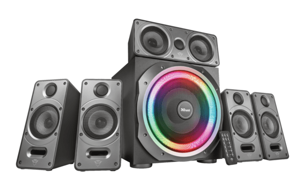

Акустическая система TRUST GXT 698 Torro RGB-Illuminated 5.1 Black