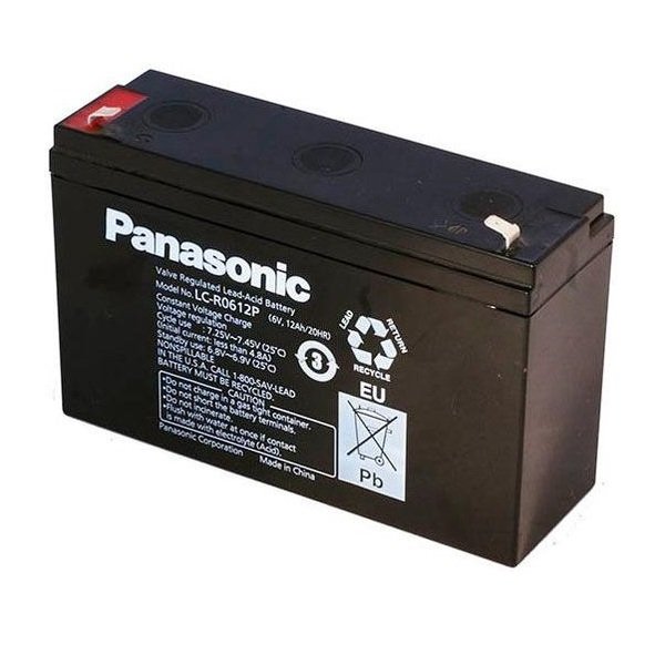 

Аккумуляторная батарея Panasonic 6V 12Ah (LC-R0612P)