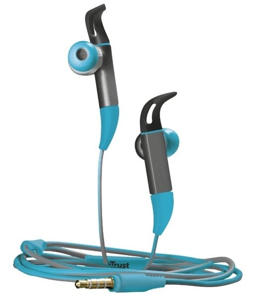 

Наушники Trust Fit Sports Mic Blue