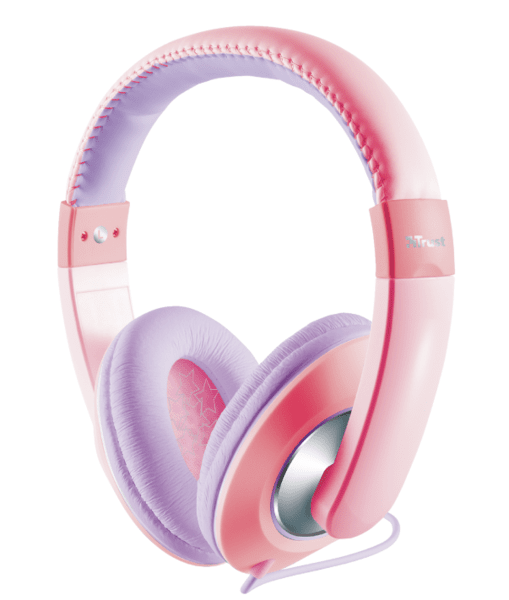 

Наушники Trust Sonin Kids Over-Ear Pink