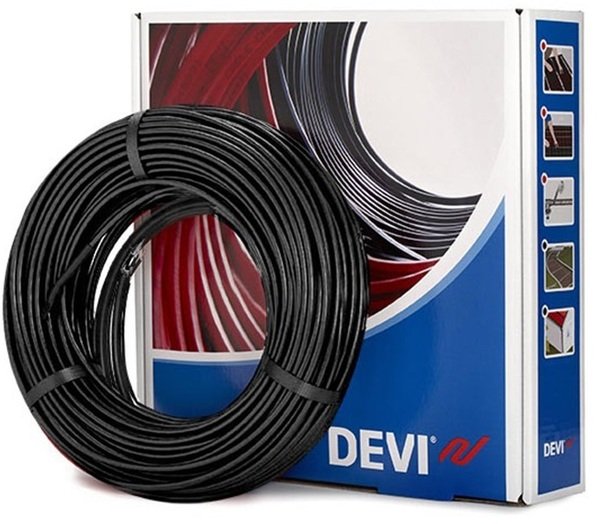 

Теплый пол DEVI Safe двухжильный нагревательный кабель 20T 205м (140F1299)