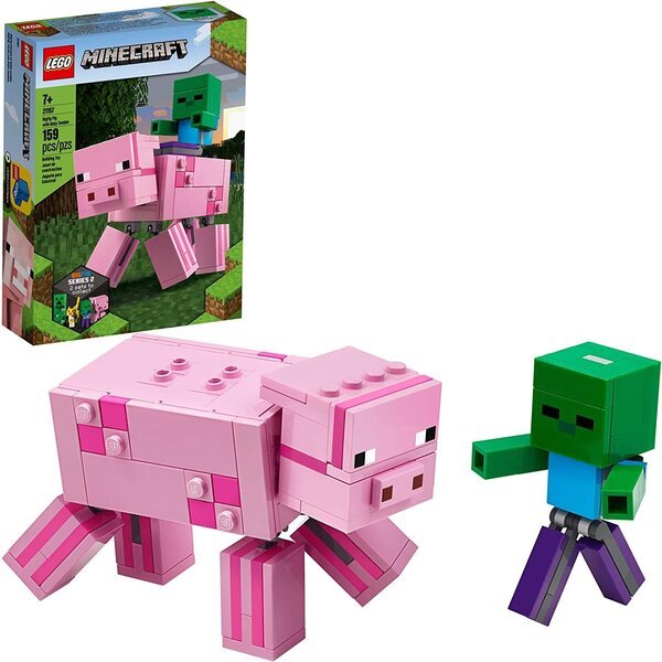 

Конструктор LEGO Minecraft Свинья и Зомби-ребёнок (21157)