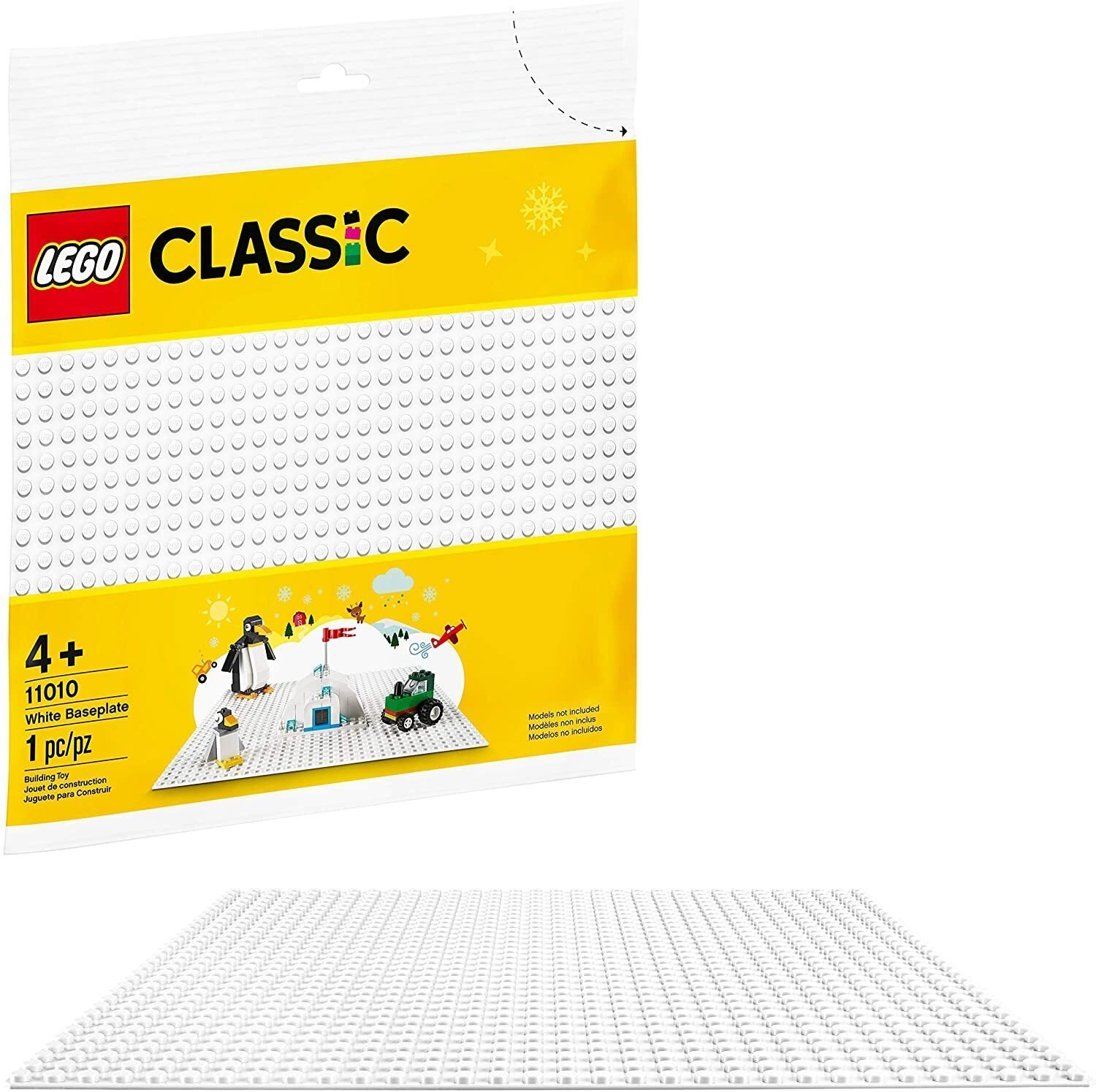 

LEGO 11010 LEGO Classic Белая базовая пластина