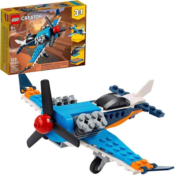 

Конструктор LEGO Creator Винтовой самолёт (31099)