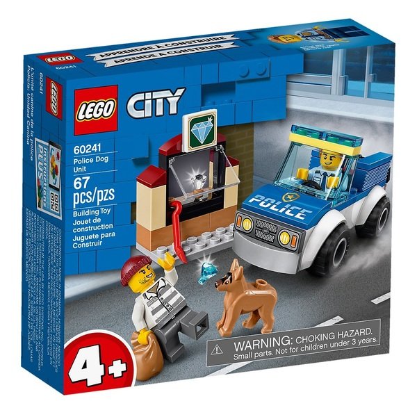 

Конструктор LEGO City Полицейский отряд с собакой (60241)