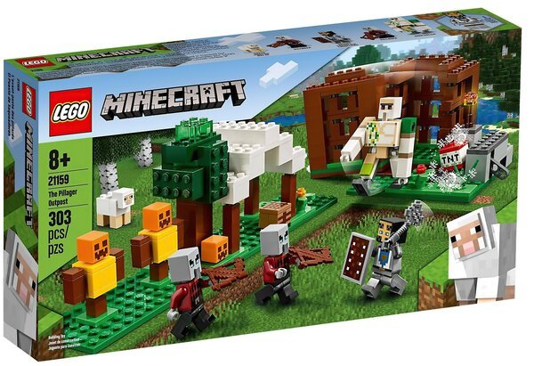 

Конструктор LEGO Minecraft Аванпост разбойников (21159)
