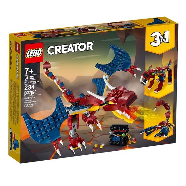 

Конструктор LEGO Creator Огненный дракон (31102)