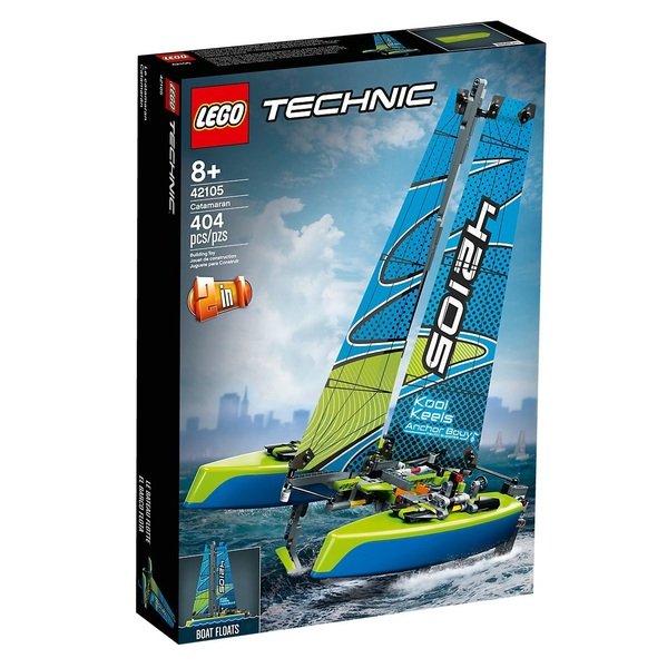 

Конструктор LEGO Technic Катамаран (42105)