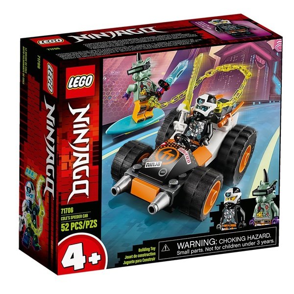 

Конструктор LEGO Ninjago Скоростной автомобиль Коула (71706)