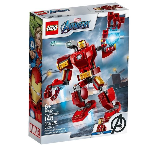 Акція на Конструктор LEGO Super Heroes Железный Человек: трасформер (76140 L) від MOYO