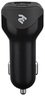 Автомобільне ЗУ 2E Dual USB Car Charger USB 2.4A 30W Black фото