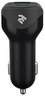 Автомобильное ЗУ 2Е Dual USB Car Charger Quick Charge 3.0 36W Black фото