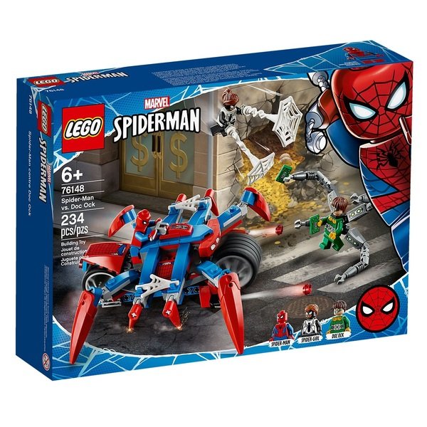 

Конструктор LEGO Super Heroes Человек-Паук против Доктора Осьминога (76148)