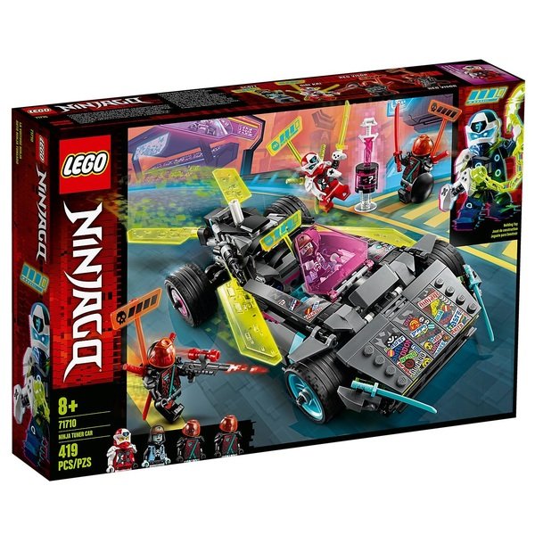 

Конструктор LEGO Ninjago Специальный автомобиль Ниндзя (71710)