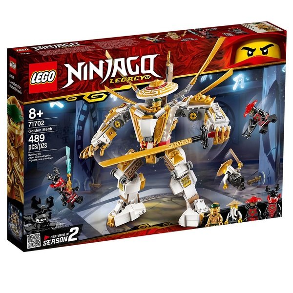 

Конструктор LEGO Ninjago Золотой робот (71702)