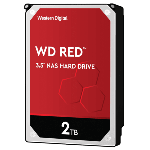 Акція на Жесткий диск внутренний WD 3.5" SATA 3.0 2TB 5400 256MB Red NAS (WD20EFAX) від MOYO