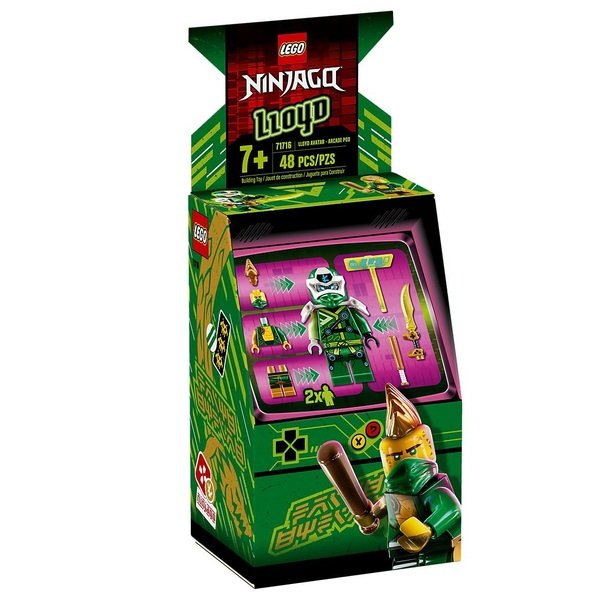 

Конструктор LEGO Ninjago Игровой автомат Ллойда (71716)