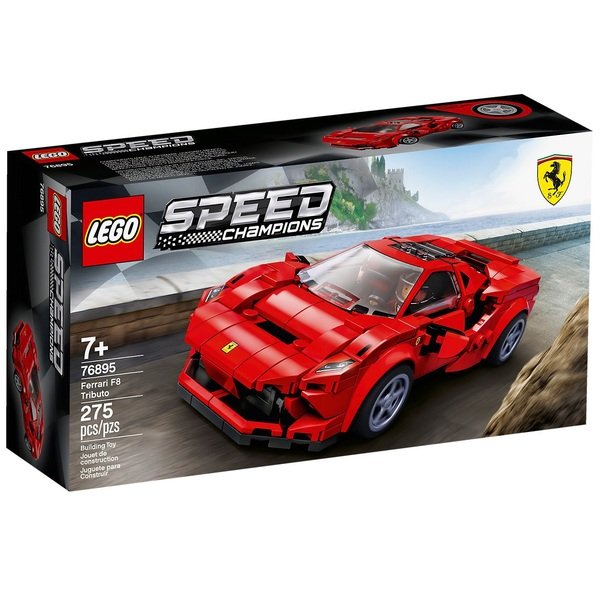 

Конструктор LEGO Speed Champions Ferrari F8 Tributo (76895)