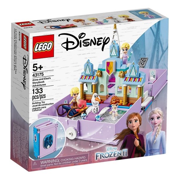 

Конструктор LEGO Disney Princess Книга сказочных приключений Анны и Эльзы (43175)
