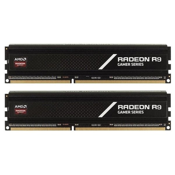 Акция на Память для ПК AMD DDR4 3000 16GB KIT (8GBx2) Heat Shield (R9S416G3000U2K) от MOYO
