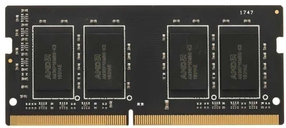 Акція на Память для ноутбука AMD DDR4 2666 8GB SO-DIMM (R748G2606S2S-U) від MOYO
