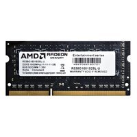 Пам'ять для ноутбука AMD DDR3 1600 8GB 1.35V SO-DIMM (R538G1601S2SL-U)
