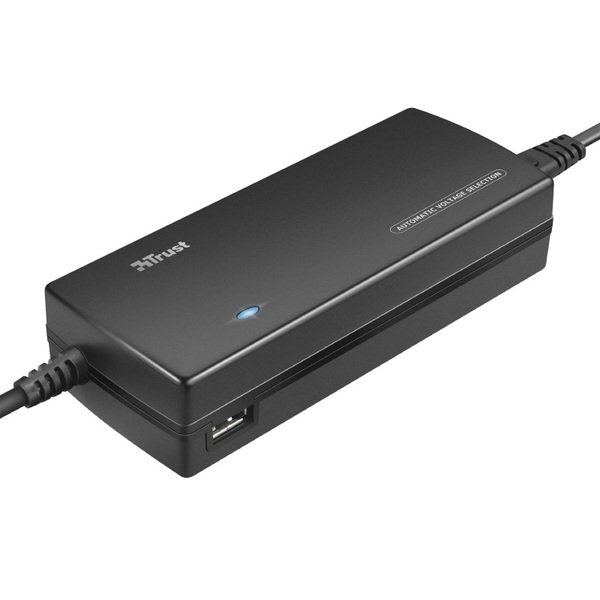 

Адаптер питания TRUST Plug & Go Universal 120W Laptop Charger black (16891)