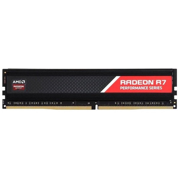 

Память для ПК AMD DDR4 2666 8GB KIT (4GBx2) Heat Shield (R7S48G2606U1K)