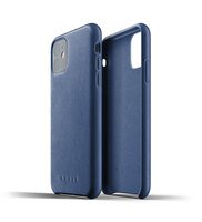 Чехол MUJJO для Apple iPhone 11 Full Leather Monaco Blue