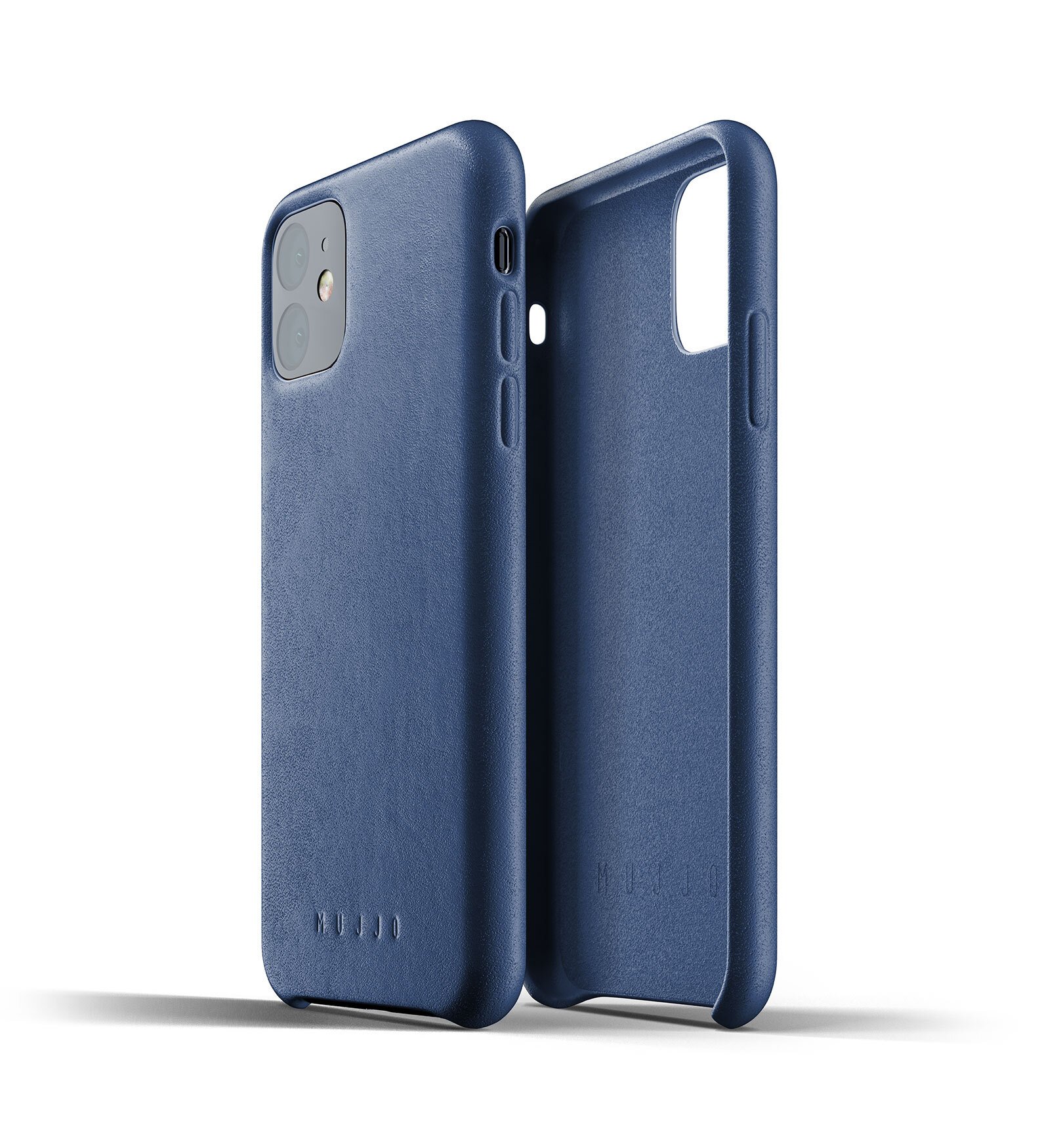 

Чехол MUJJO для Apple iPhone 11 Full Leather Monaco Blue