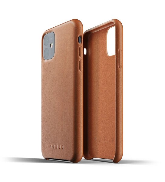 

Чехол MUJJO для Apple iPhone 11 Full Leather Tan