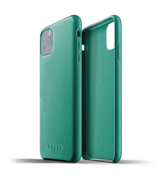 Акція на Чeхол MUJJO для iPhone 11 Pro Max Full Leather Alpine Green від MOYO
