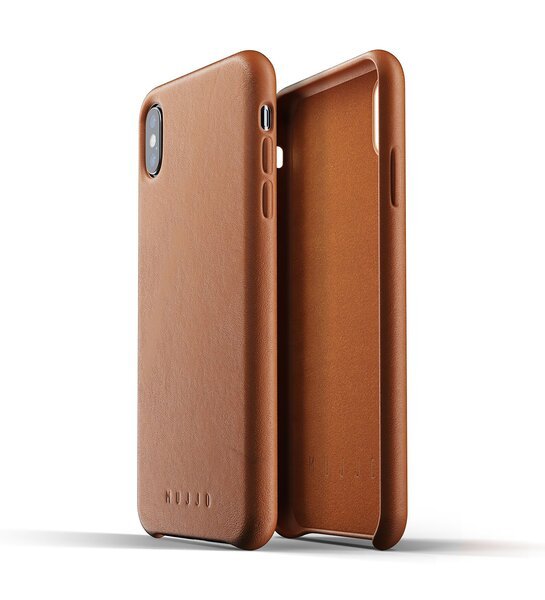 

Чехол MUJJO для iPhone XS Max Full Leather Tan