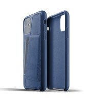 Чехол MUJJO для Apple iPhone 11 Full Leather Wallet, Monaco Blue