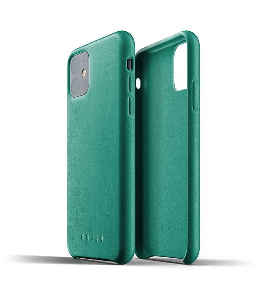 

Чехол MUJJO для Apple iPhone 11 Full Leather Alpine Green
