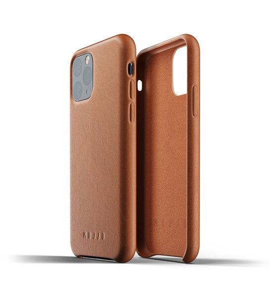 

Чeхол MUJJO для iPhone 11 Pro Full Leather Tan