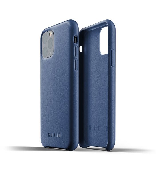 

Чeхол MUJJO для iPhone 11 Pro Full Leather,Monaco Blue