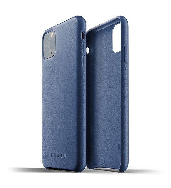 

Чeхол MUJJO для iPhone 11 Pro Max Full Leather Monaco Blue