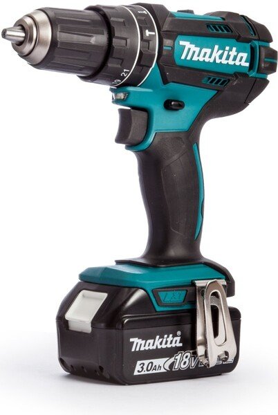 

Аккумуляторная ударная дрель-шуруповерт Makita LXT 18V DC18RC