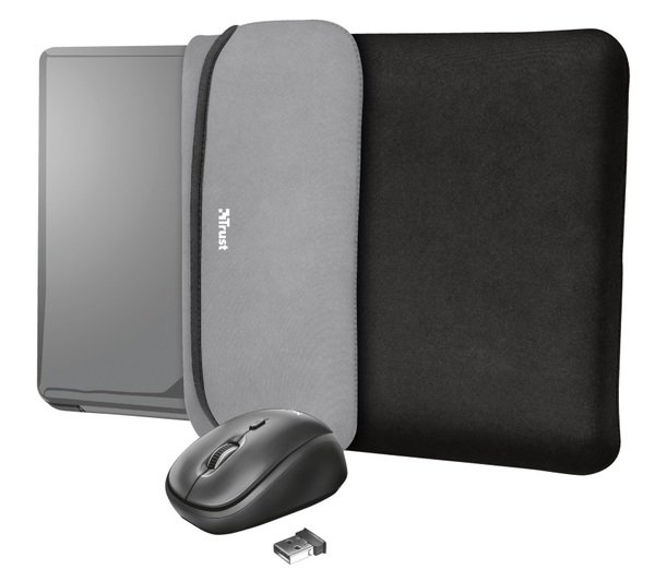 

Чехол + мышь Trust YVO Mouse and Sleeve 15.6" Black